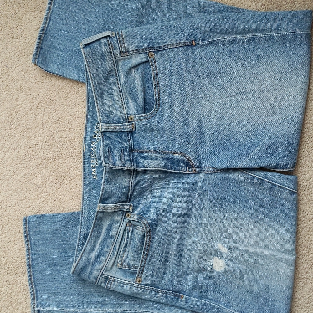 AOE Artist Crop Stretch Jeans